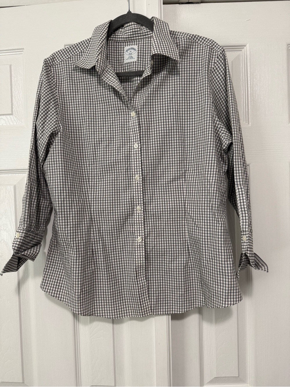 Brooks Brothers Gingham Button-Down Shirt‎
